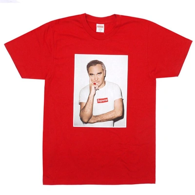 Pre-owned Supreme  Morrissey Tee Red
