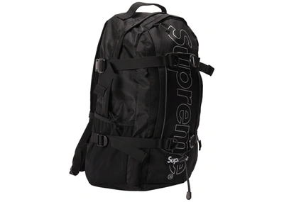 Pre-owned Supreme Backpack (fw18) Black