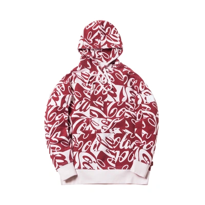 Pre-owned Kith  X Coca-cola Cubed Global Hoodie Red