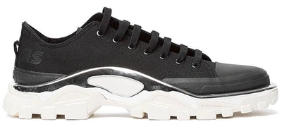 Pre-owned Adidas Originals  Detroit Runner Raf Simons Black White In Core Black/core Black/chalk White