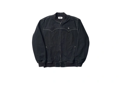 Pre-owned Palace  Jeans Bomber Black Stone Wash