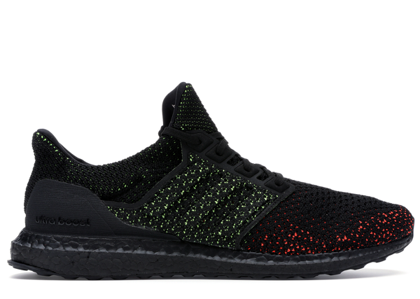 ultra boost clima core black solar red