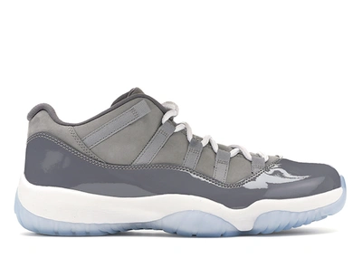 Pre-owned Jordan  11 Retro Low Cool Grey In Medium Grey/white-gunsmoke