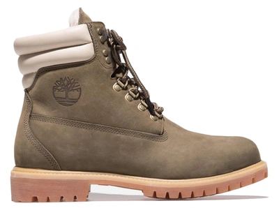 Pre-owned Timberland 6" 40 Below Boot Ronnie Fieg Olive In Olive/off-white
