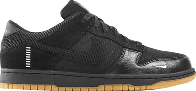 Pre-owned Nike  Dunk Low The Basement In Black/black-black