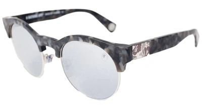 Pre-owned Bape  Bs13038 Sunglasses Gray