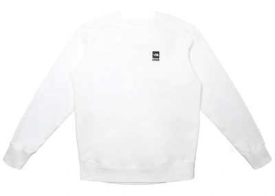 Pre-owned Supreme The North Face Mountain Crewneck Sweatshirt White |  ModeSens