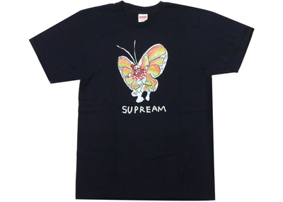 Pre-owned Supreme  Gonz Butterfly Tee Black