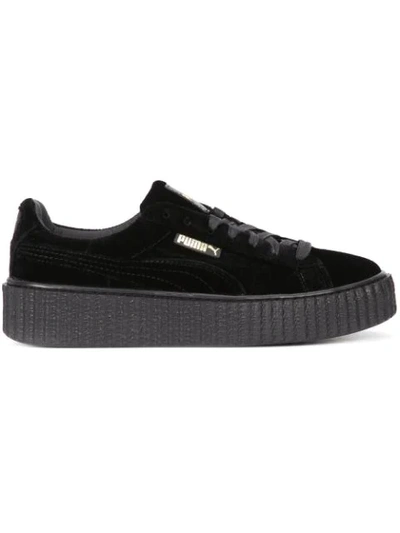 Puma X Rihanna Velvet Creeper In Black