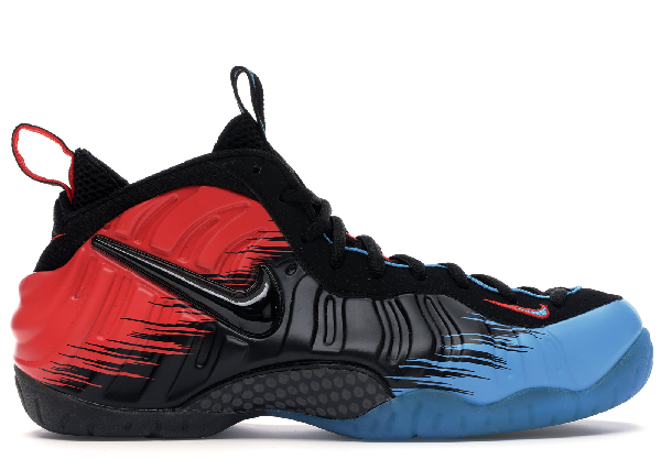 spiderman foamposites footlocker