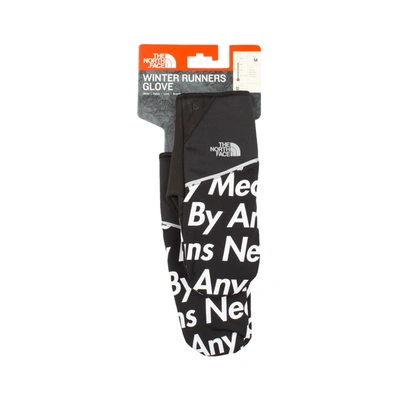 Pre-owned Supreme  The North Face By Any Means Winter Runners Gloves Black