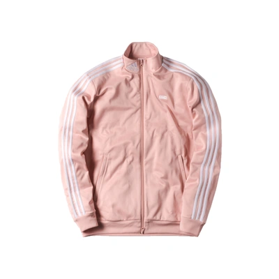 Pre-owned Kith  Adidas Soccer Flamingos Track Jacket Pink