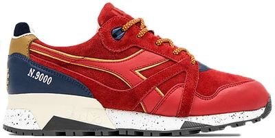 Pre-owned Diadora  N9000 Ubiq Made In Italy In Red