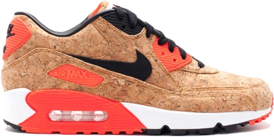 Pre-owned Nike Air Max 90 Cork (women's) In Bronze/black-infrared-white