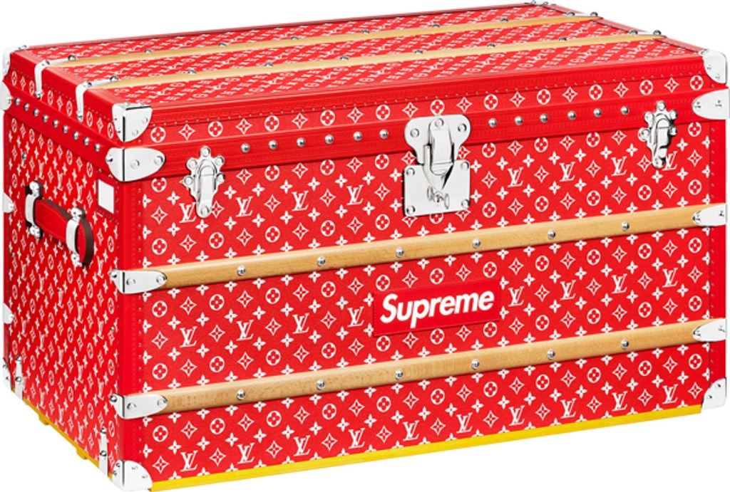 Supreme Malle Courrier Trunk Supreme Louis Vuitton Suitcase