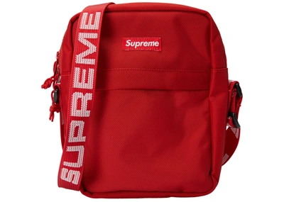 Pre-owned Supreme Shoulder Bag (ss18) Red