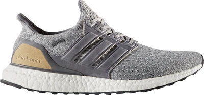 Pre-owned Adidas Originals Ultra Boost 3.0 Grey Leather Cage In Mystery Grey/core  Black-running White | ModeSens