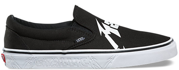 vans x metallica slip on