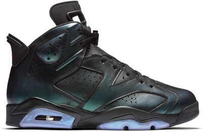 Pre-owned Jordan 6 Retro All-star Chameleon (2017) In Black/black-metallic Silver-white