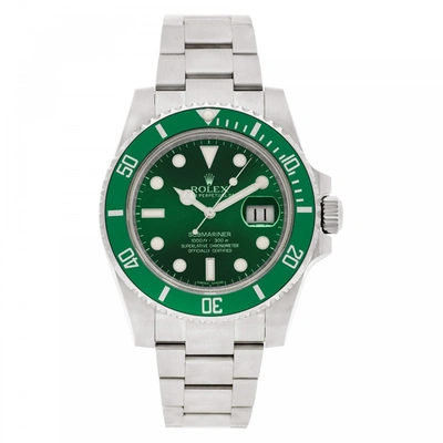 Pre-owned Rolex  Submariner 116610lv