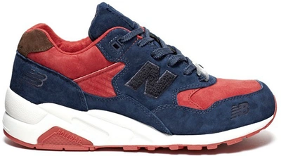 Pre-owned New Balance 580 Lamjc X Colette X Undefeated Psg In Navy/red/white