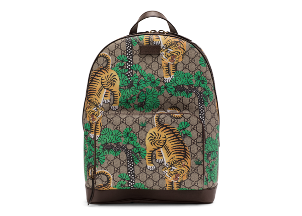 yellow gucci backpack