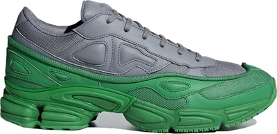Pre-owned Adidas Originals  Ozweego Raf Simons Green Grey In Green/grey/grey