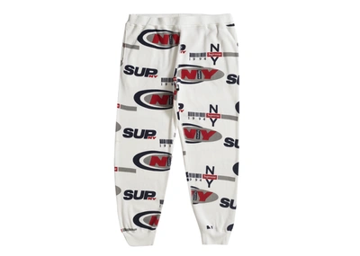 Pre-owned Supreme Ny Waffle Thermal Pant White