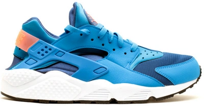 Pre-owned Nike Air Huarache Gym Blue Photo Blue In Gym Blue/pht Bl-brght Mng-wht