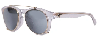 Pre-owned Bape  Bs13014 Sunglasses White