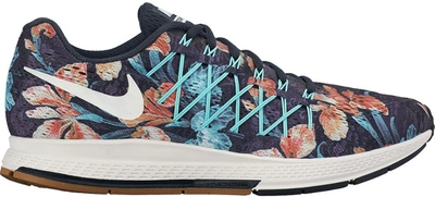 Pre-owned Nike  Air Zoom Pegasus 32 Photosynthesis In Black/summit White-gum Light Brown-light Aqua