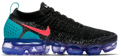 Pre-owned Nike Air Vapormax 2.0 Black Hot Punch (women's) In Black/hot Punch-white-dusty Cactus