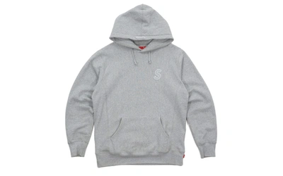 Pre-owned Supreme  3m Reflective S Logo Hooded Sweatshirt Heather Grey