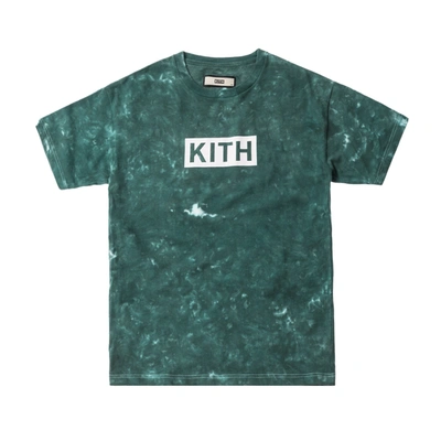 Pre-owned Kith  Solid Dye Tee Green