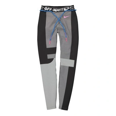 Pre-owned Off-white X Nike Women's Easy Run Tight Vast Grey