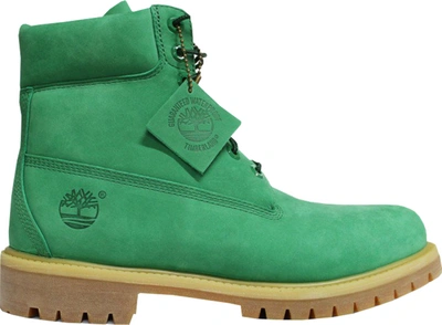 Pre-owned Timberland 6" Boot Villa Emerald In Emerald Green