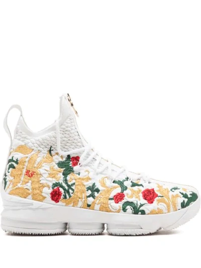 Nike Lebron 15 Perf Sneakers In White