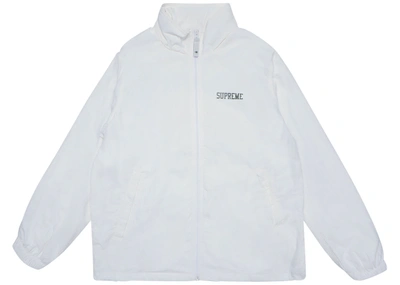 Pre-owned Supreme Champion Track Jacket White | ModeSens