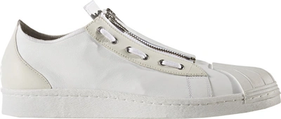 Pre-owned Adidas Originals  Y-3 Super Zip White In White/footwear White
