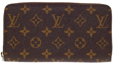 Pre-owned Louis Vuitton Zippy Monogram Brown