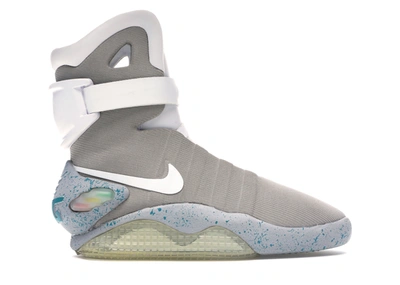 Pre-owned Nike Mag Back To The Future (2011) In Jetstream/white-pale Blue