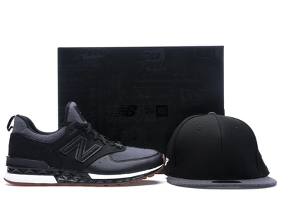 Pre-owned New Balance 574 Sport New Era Black Grey (special Box) In Black/grey-white  | ModeSens