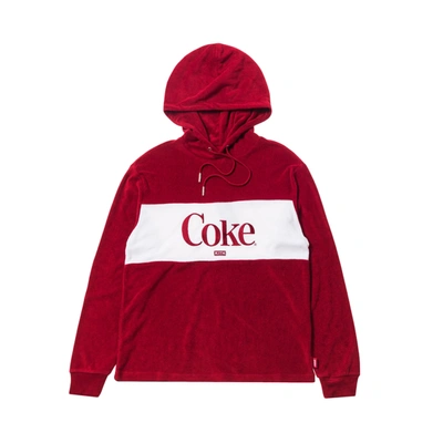 Pre-owned Kith  Women X Coca-cola Terry Hoodie Red