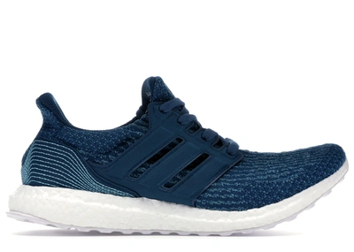 Pre-owned Adidas Originals  Ultra Boost 3.0 Parley Night Navy In Night Navy/intense Blue
