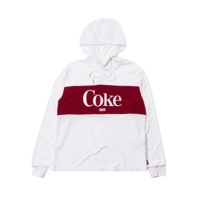 Pre-owned Kith  Women X Coca-cola Terry Hoodie White