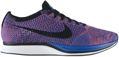 Pre-owned Nike Flyknit Racer Game Royal (2014) In Game Royal/black-pink  Flash | ModeSens