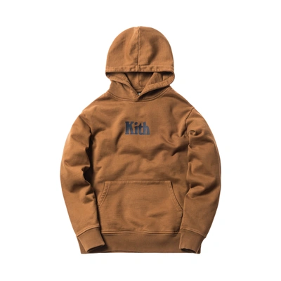 Pre-owned Kith  Timberland Williams Hoodie Duck Brown