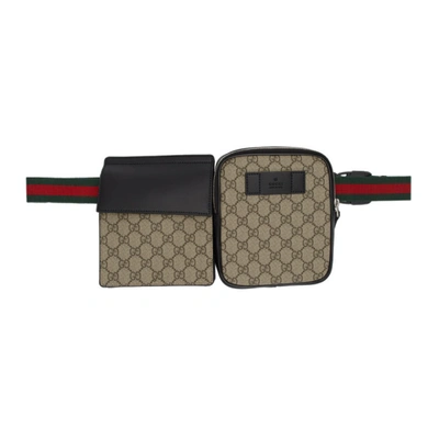 Gucci GG Supreme Belt Bag - Neutrals Waist Bags, Handbags - GUC1262376