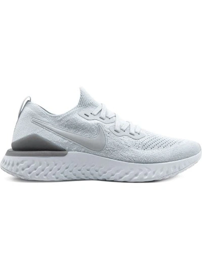 Nike Epic React Flyknit 2 Sneakers In White