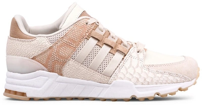 Pre-owned Adidas Originals  Eqt Support 93 Oddity Luxe In White/clear Brown/off White